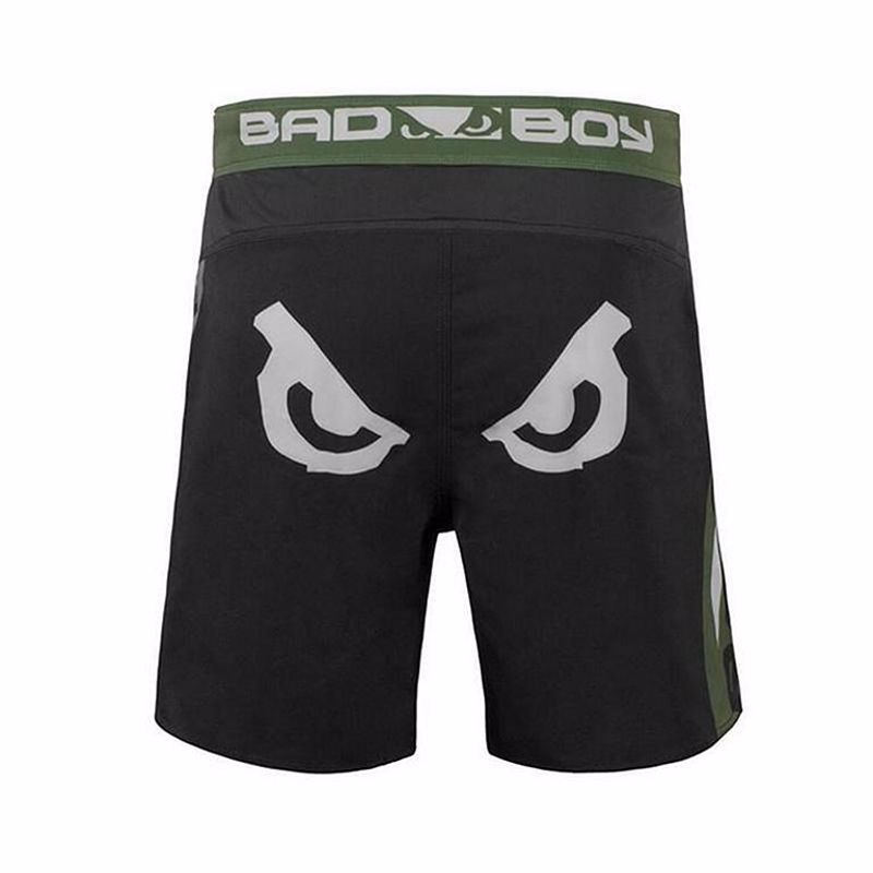 BAD BOY Pro Series Advanced MMA Shorts - Black/Green